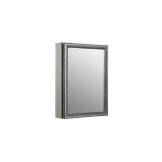 KOHLER 20 in x 26 in Aluminum Metal Surface Mount and Recessed Medicine Cabinet