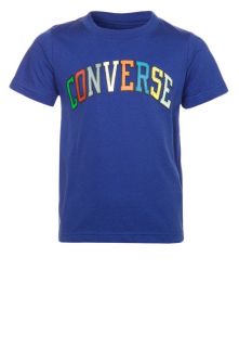 Converse   RAINBOW ARCH   Print T shirt   blue