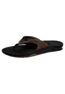 Reef   LEATHER FANNING   Pool shoes   brown