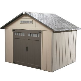 Homestyles Premier Gable Storage Shed (Common 10 ft x 10 ft; Interior Dimensions 9.81 ft x 9.81 ft)