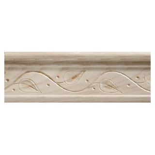0.56 in x 2.5 in x 8 ft Interior Whitewood Chair Rail Moulding (Pattern 08119)