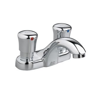 American Standard Multi Polished Chrome 2 Handle 4 in Centerset WaterSense Bathroom Sink Faucet