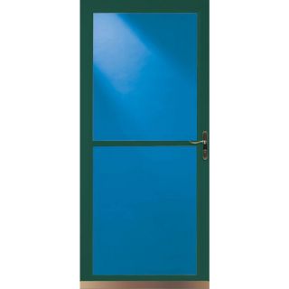 LARSON Green Tradewinds Full View Tempered Glass Storm Door (Common 81 in x 32 in; Actual 80.71 in x 33.56 in)