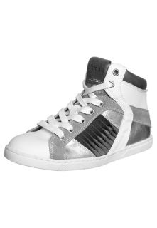fullstop.   High top trainers   silver
