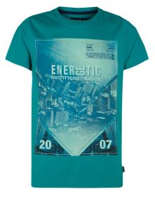 Outfitters Nation   PHIL   Print T shirt   turquoise