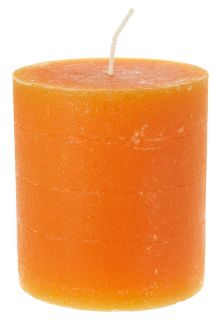 Broste Copenhagen   Candle   orange