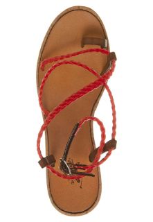 Polo Assn. DIXIE   High heeled sandals   red