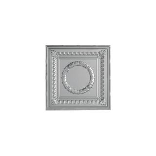Armstrong Metallaire Wreath Lay In Ceiling Tile (Common 24 in x 24 in; Actual 23.75 in x 23.75 in)