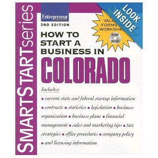 How to Start a Business in Colorado Entrepreneur Press 9781599181196 Books