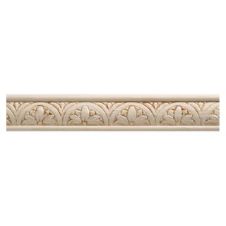 1.25 in x 8 ft x 0.31 in Unfinished Interior Whitewood Moulding Accent