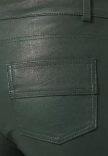 DNA   DOLOROS   Leather trousers   green
