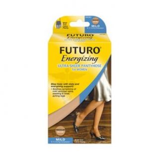 Futuro Ultra Sheer Pantyhose, Brief Cut Lace, Mild Compression Futuro Beyond Support Small