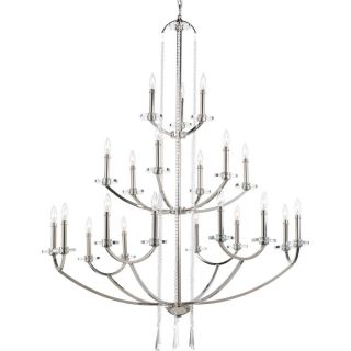 Thomasville Lighting Nisse 21 Light Polished Nickel Chandelier