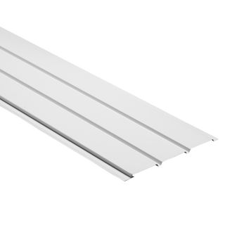 Durabuilt White Triple Solid Soffit (Common 12 in x 12 ft; Actual 12 in x 12 ft)