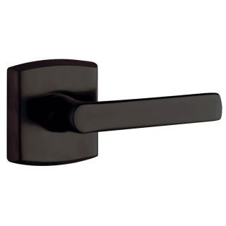 BALDWIN Soho Oil Rubbed Bronze Push Button Lock Residential Privacy Door Lever