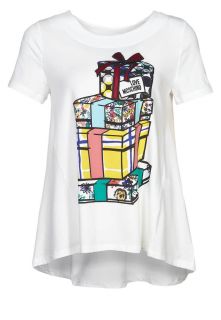 Love Moschino   Print T shirt   white