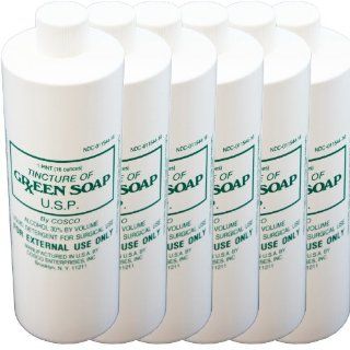 6 Bottles Tattoo 16 oz Cosco Concentrate Green Soap Pint Stencil Spray 