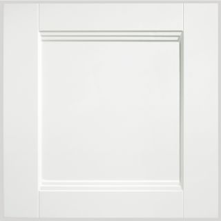 Shenandoah Solana 14.5 in x 14.56 in White Composite Square Cabinet Sample
