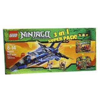 Lego Ninjago 66444 Masters of Spinjitzu 3 in 1 Super Pack contains 9442, 9441 and 9591 Toys & Games