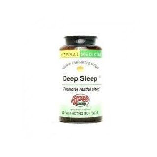 Herbs Etc   Deep Sleep Alcohol Free   60 Softgels Contains California Poppy Health & Personal Care