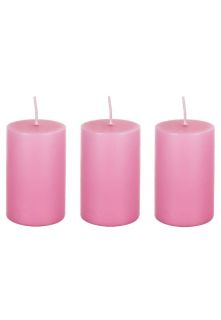 Bloomingville   CHURCH CANDLE   3 PACK   Candle   pink