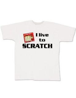 I Live To Scratch Lotto Could Be Your Lucky Day T Shirt Clothing
