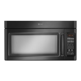 Maytag 1.8 cu ft Over the Range Convection Microwave with Sensor Cooking Controls (Black)