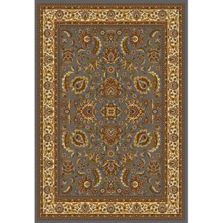 Home Dynamix Brussels 7 ft 2 in x 5 ft 2 in Rectangular Blue Floral Area Rug