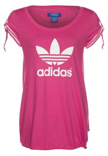 adidas Originals   LOGO TEE   Print T shirt   pink