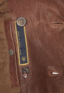 Diesel LAHAR   Leather jacket   brown