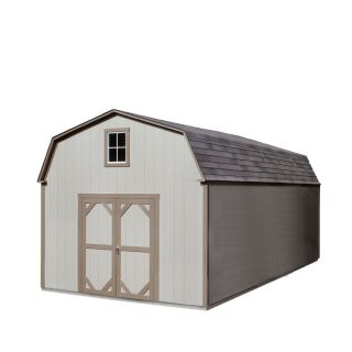 Heartland DIY Country Manor 12 x 24 Wood Storage Building with Floor