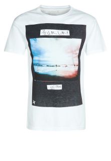 Hurley   MOODY   Print T shirt   white