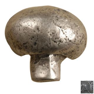 Anne at Home 1 1/4 in Matte Pewter Fruits and Veggies Novelty Cabinet Knob