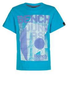 Bench   SOUNDCLASH REDUX   Print T shirt   turquoise