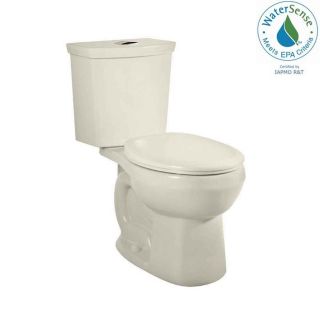 American Standard H2Option Linen 1.28 GPF 12 in Rough In WaterSense Round Dual Flush 2 Piece Standard Height Toilet