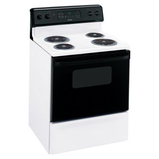 Hotpoint 30 in Freestanding 5 cu ft Self Cleaning Electric Range (White)