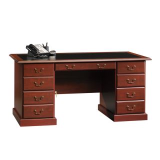 Sauder Heritage Hill Classic Cherry Executive Desk