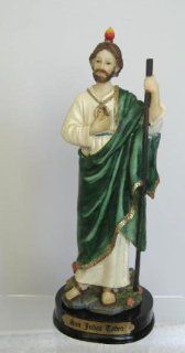 San Judas Tadeo   Saint Jude Thaddeus Statue 8 Inches Patron Saint Hopeless Causes  