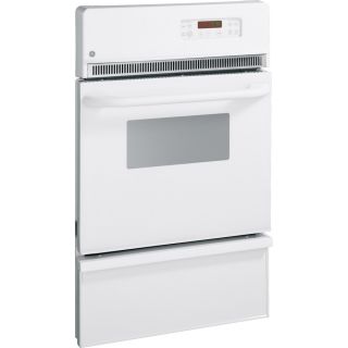 GE Self Cleaning Single Gas Wall Oven (White)
