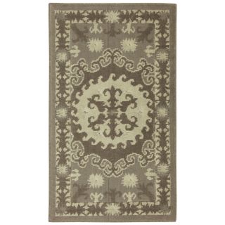 Mohawk Home Valencia 25 in x 44 in Rectangular Silver Transitional Accent Rug