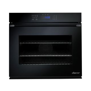 Dacor Self Cleaning with Steam Convection Single Electric Wall Oven (Black Glass) (Common 30 in; Actual 29.875 in)