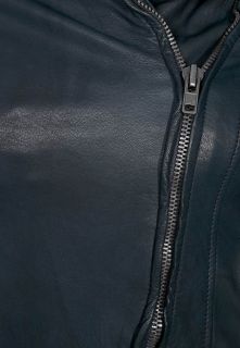 muubaa NASSAU   Leather jacket   petrol