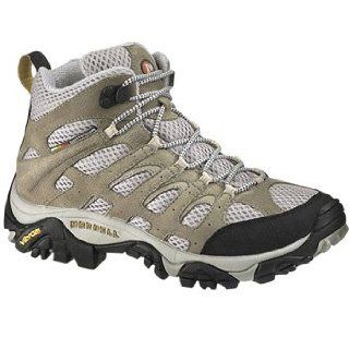 Merrell Women's Moab Ventilator Mid Hiking Shoe (8, Taupe) Shoes