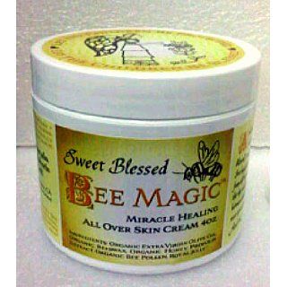 Medicine Mama's Apothecary Sweet Blessed Bee Magic Cream, 4 Ounce  Therapeutic Skin Care Products  Beauty