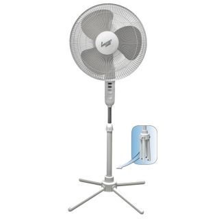 Comfort Zone 16 in 3 Speed Oscillating Stand Fan