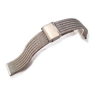 18mm Interlock Retro Wire Mesh Watch Band Bracelet at  Women's Watch store.