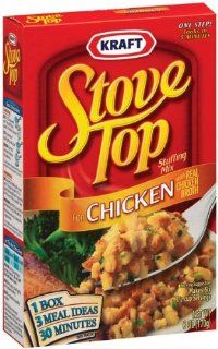 Stove Top Stuffing Mix for Chicken 6 oz (Pack of 28)  Packaged Stuffing Side Dishes  Grocery & Gourmet Food