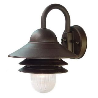 Acclaim Lighting Mariner 13 in H Architectural Bronze Outdoor Wall Light