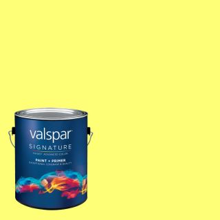 Creative Ideas for Color by Valspar 125.75 fl oz Interior Eggshell Funshine Latex Base Paint and Primer in One with Mildew Resistant Finish
