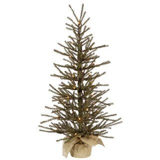 Vickerman Vienna Twig Tree with 20 Clear and 320 Tips, 24 Inch by 14 Inch   Christmas Trees